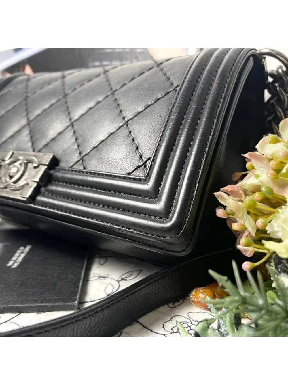 Chanel Quilted Boy Chain